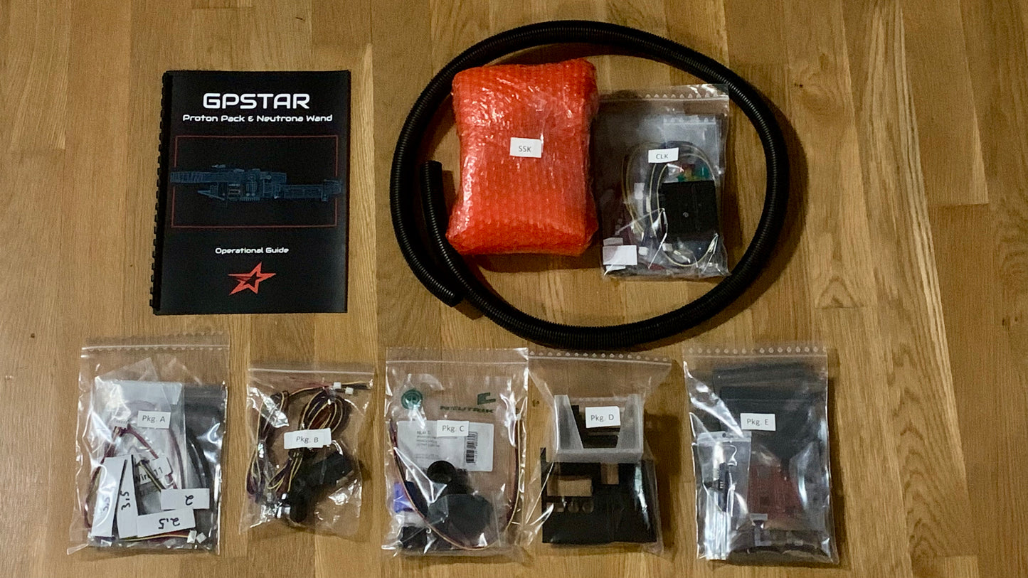 GPStar : Hasbro Proton Pack & Neutrona Wand Complete Kit