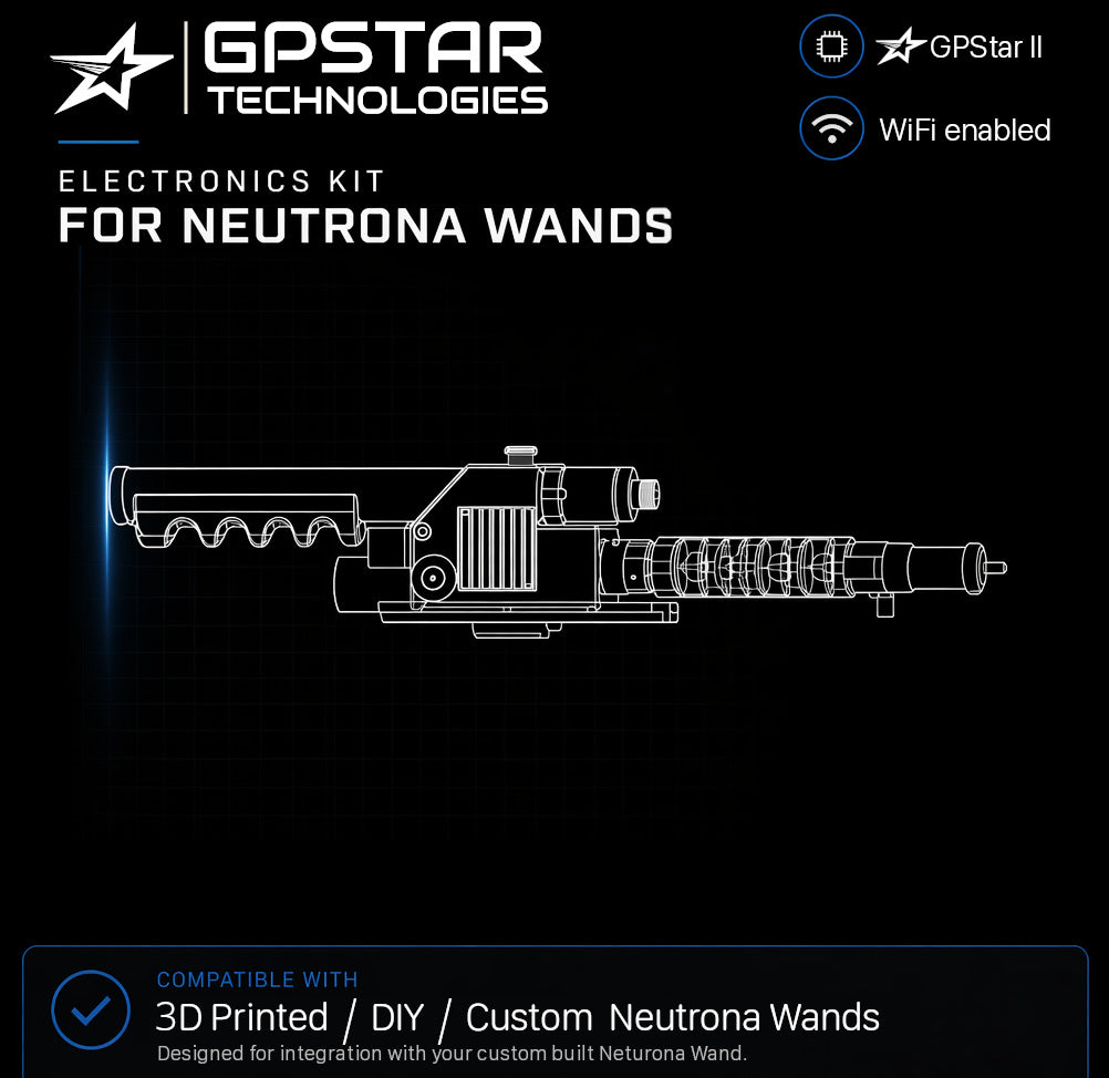 GPStar II : DIY / 3D Printed Neutrona Wand Kit