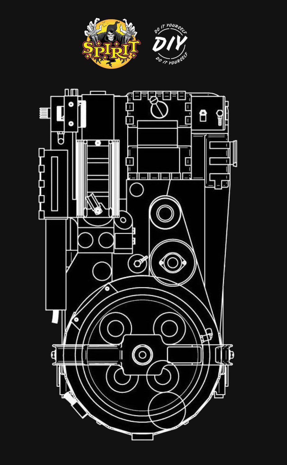 GPStar : Spirit / DIY Proton Pack Only Basic Kit