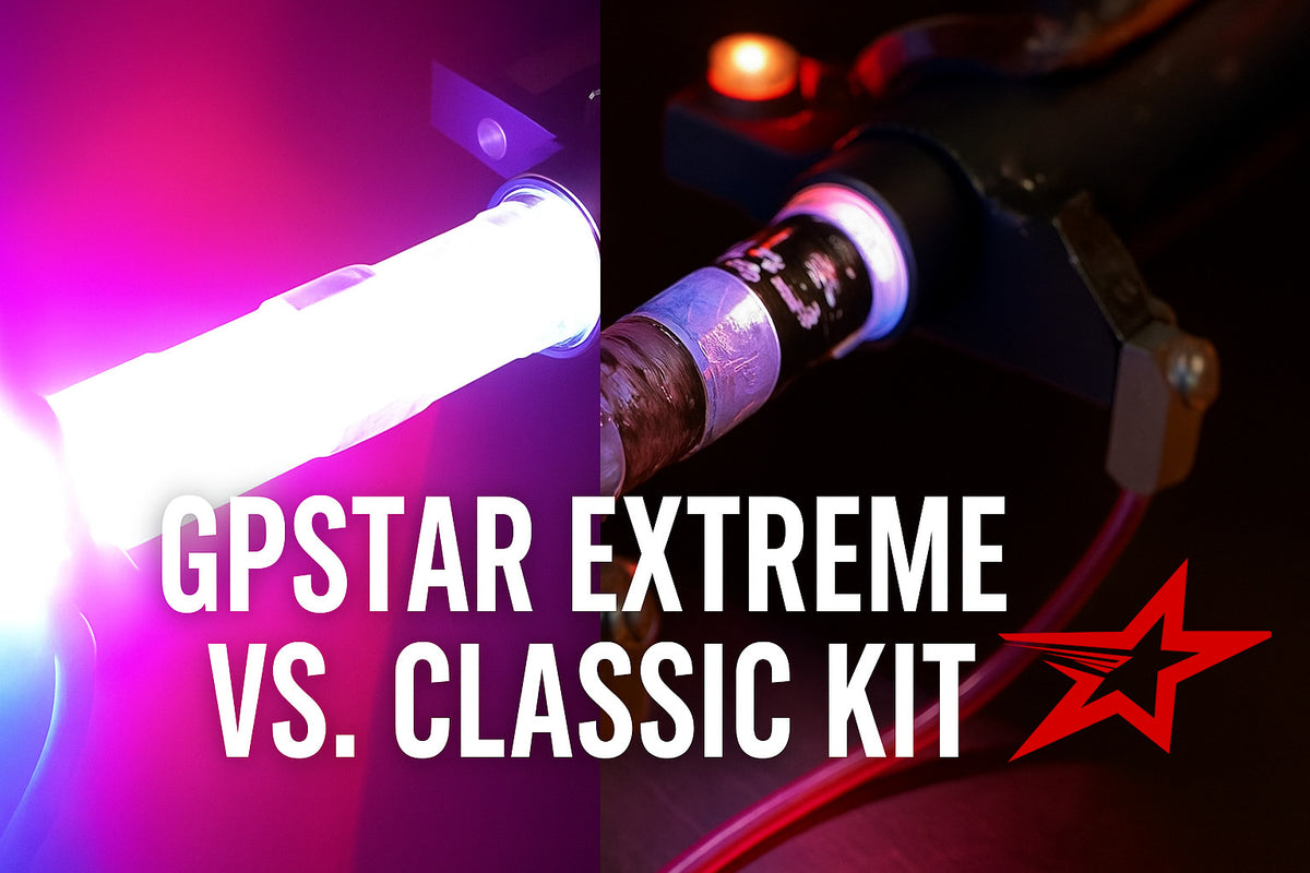 GPStar Extreme and Classic wand barrel styles compared