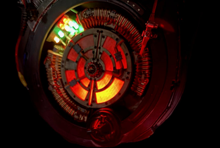 Inner cyclotron lighting and panel upgrade