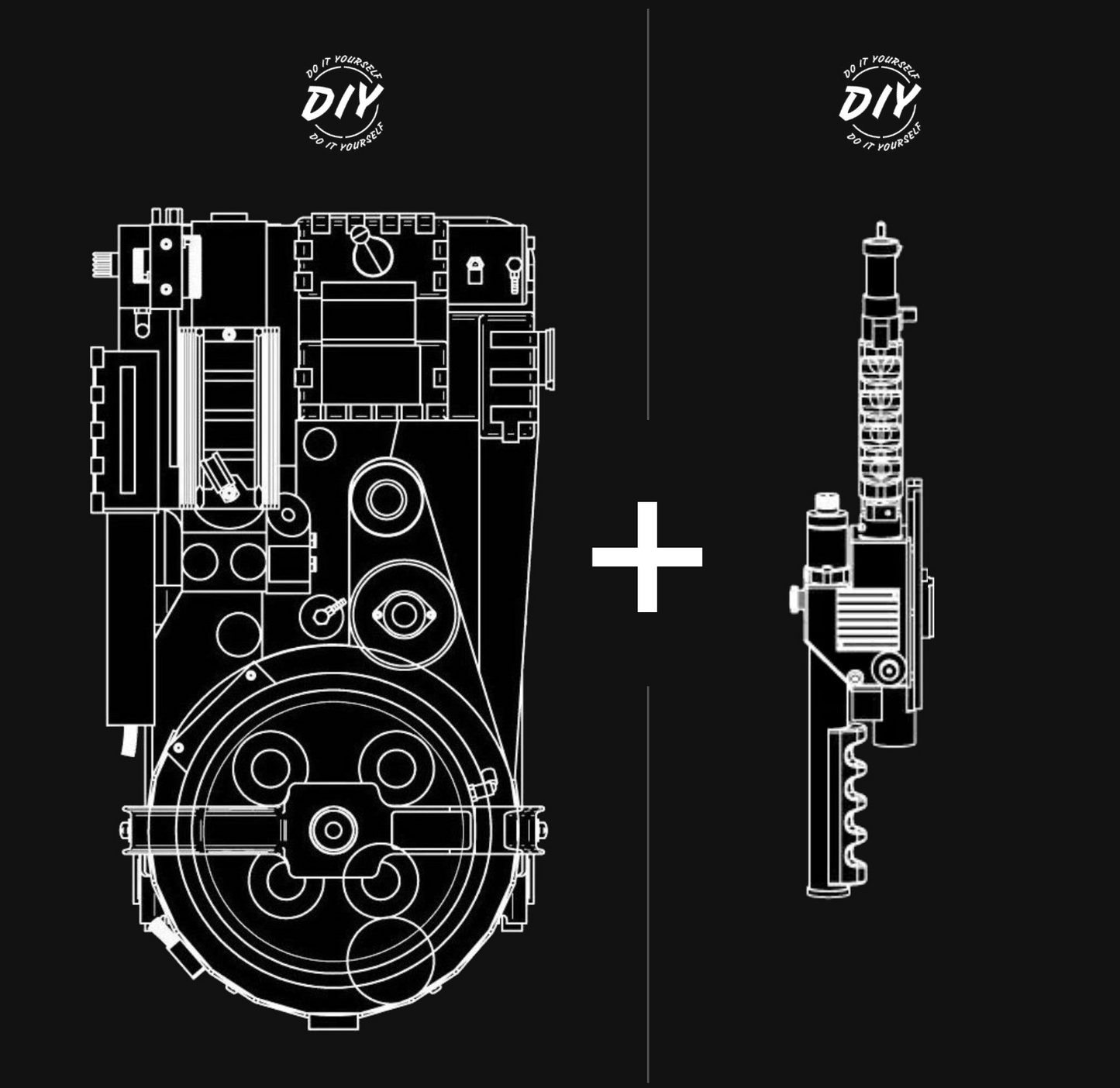 DIY Proton Pack + DIY Neutona Wand Kit
