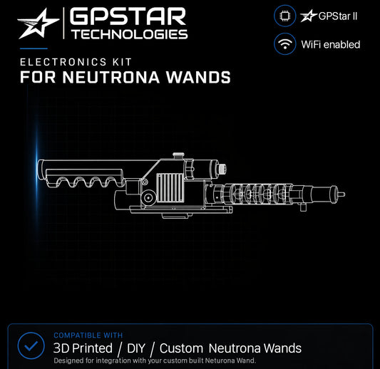 GPStar II : DIY / 3D Printed Neutrona Wand Kit