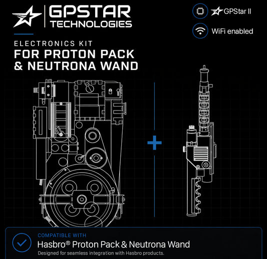 GPStar II : Hasbro Proton Pack + Hasbro Neutrona Wand Extreme Kit