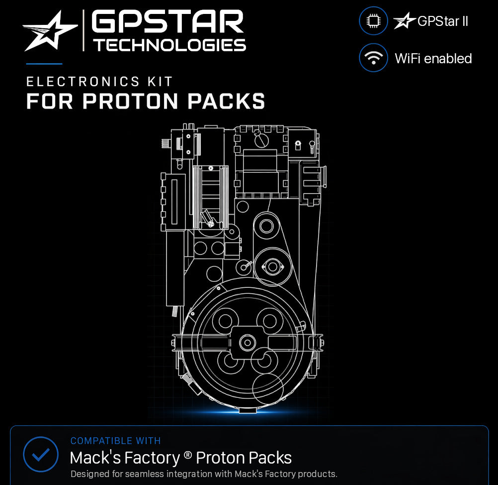 GPStar II: Mack's Factory Proton Pack Only Kit